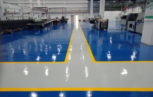 Sơn epoxy nhà xưởng dạng lăn